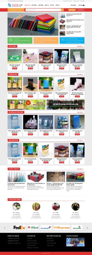 Theme wordpress shop mica