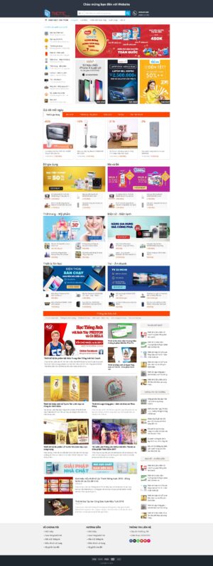 Theme wordpress shop bán hàng tổng hợp