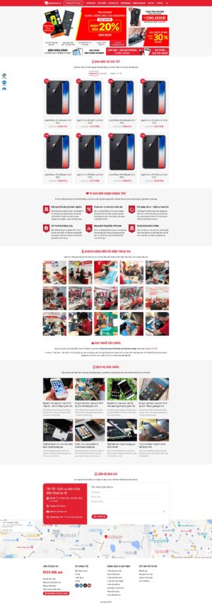 Theme wordpress sửa điện thoại 3