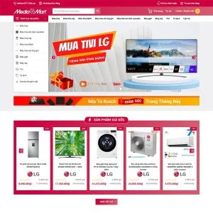 Theme WordPress Điện Máy
